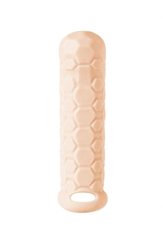Penis sleeve Homme Long Lichtroze maat: 11-15 cm