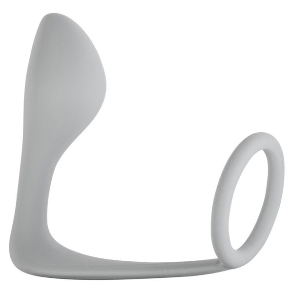 Button Anale Buttplug Grijs