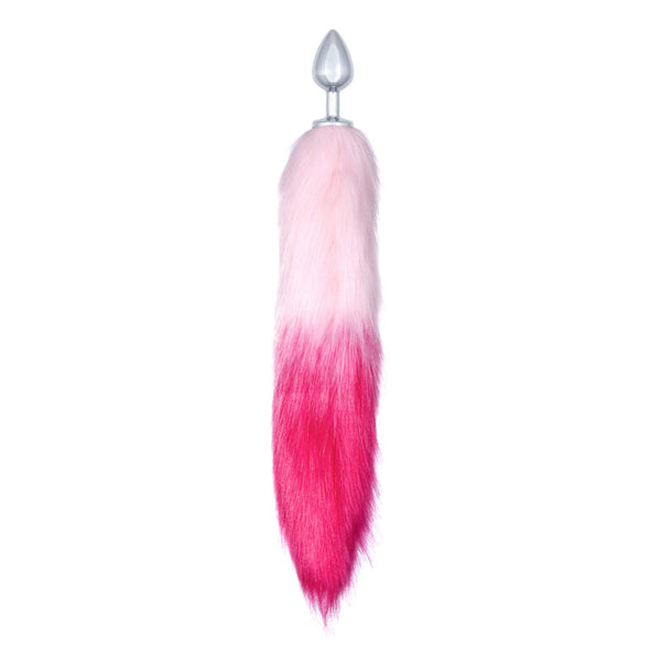 Buttplug met staart - Diamond Collection - Starlit - Roze