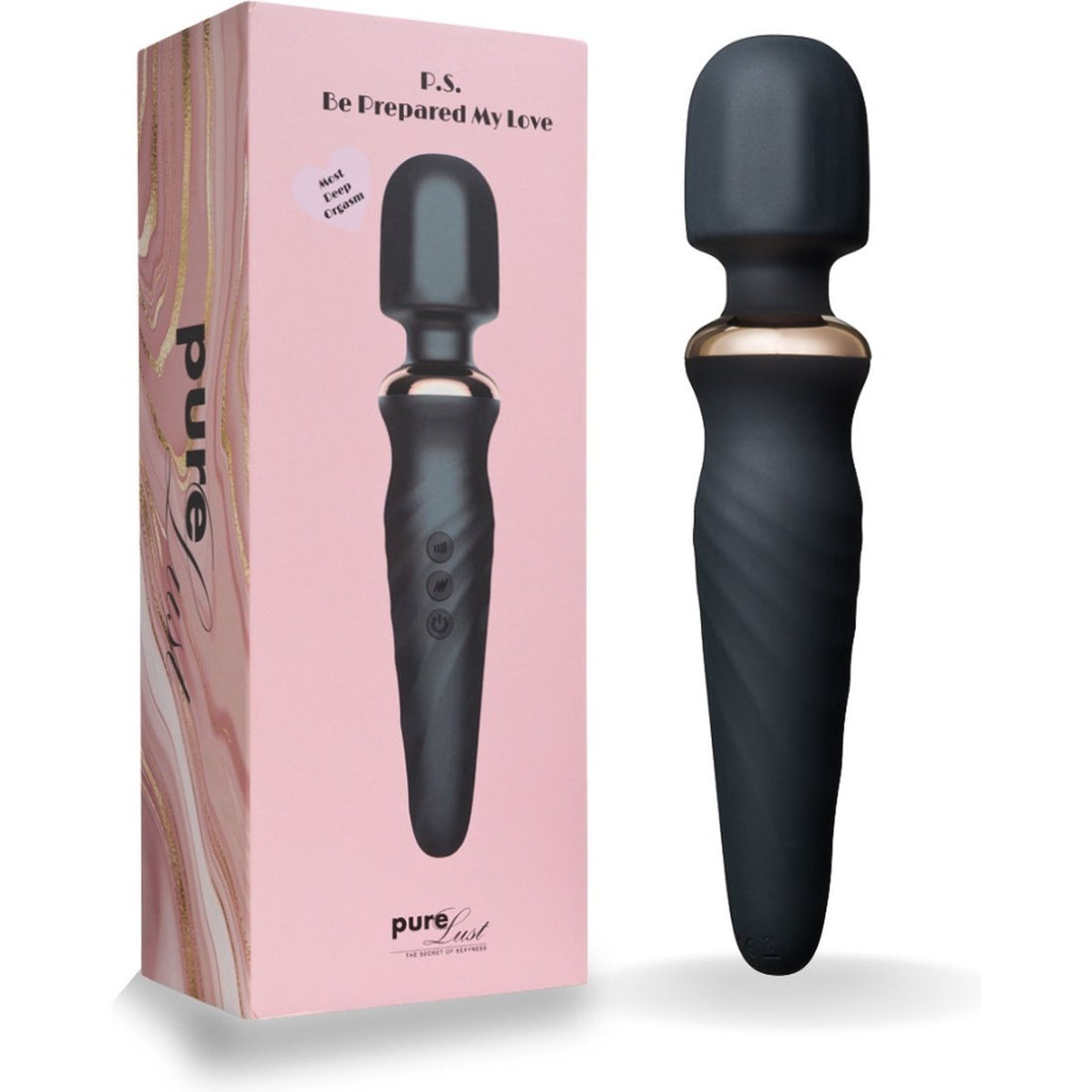 Magic Wand Vibrator & Massager - Zwart