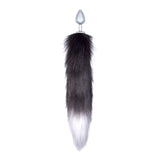 Buttplug met staart - Diamond Collection - Starlit - Zwart