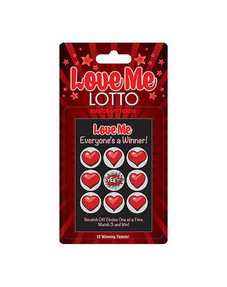 Love Me Lotto - 12 unieke loten