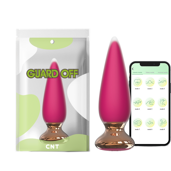 Sweet Bomb Tappered Plug - USB - Met App - Roze