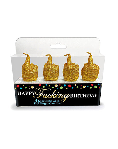 Happy F'ing Birthday Kaarsenset