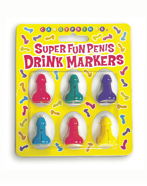 Superleuke penis siliconen drankmarkers