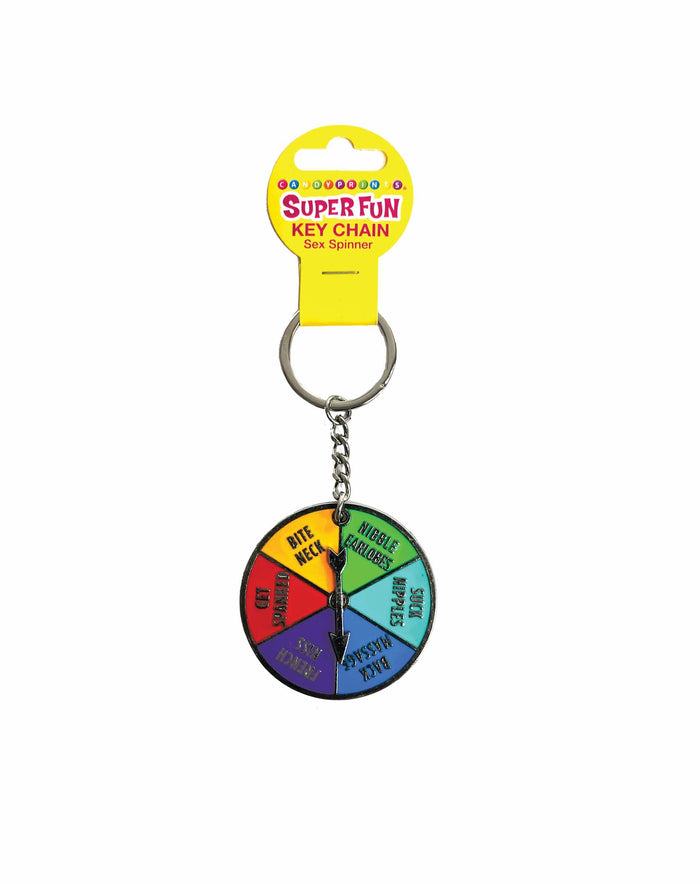 Superleuke sleutelhanger, seksspinner