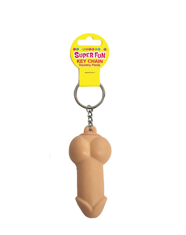 Superleuke sleutelhanger, squishy penis