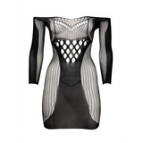 Long Sleeved Mini Dress - One Size