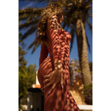 Lace Long-Sleeved Bodystocking - One Size