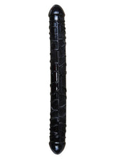 Dildo-Flexible Dubbele dildo-  dubbele  Dong - Zwart