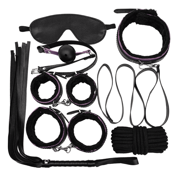 Fetish Fever - Bondage Set - 7 stuks - Zwart
