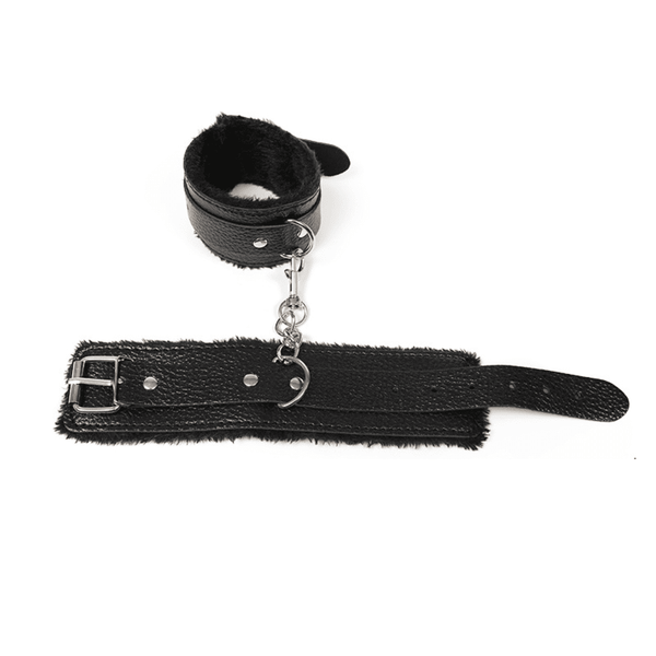 Fetish Fever - Bondage - Pluche handboeien - Zwart