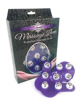 Rollerball massagehandschoen