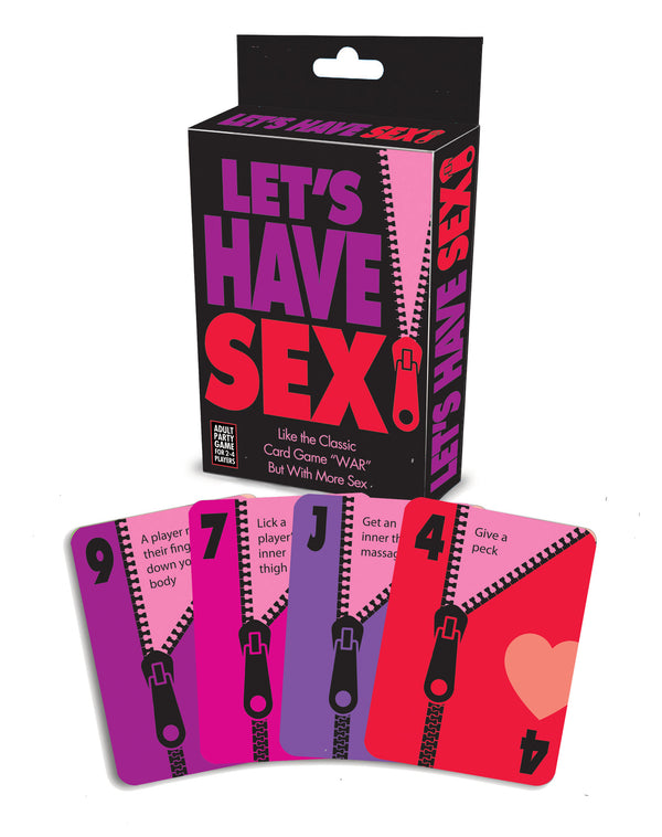 Laten we seks hebben, kaartspel