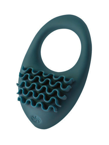 Oplaadbare Vibro-cockring Pure Passion Stellar Green