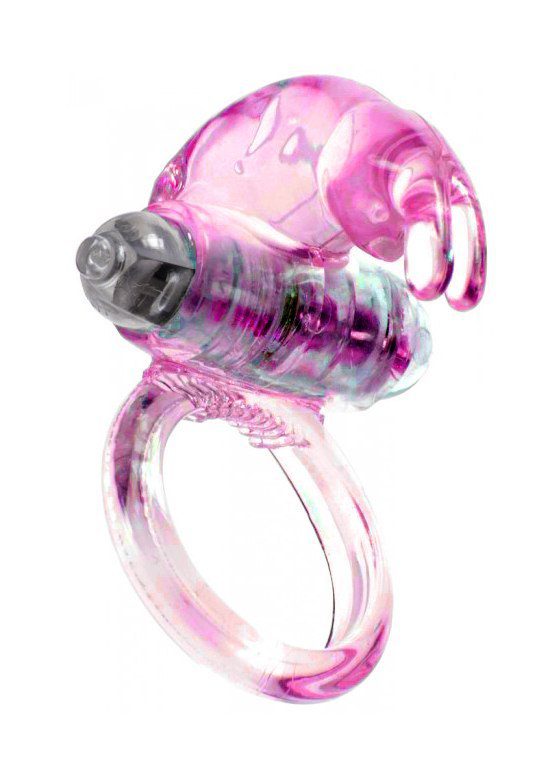 Penis Ring - CockRing - Met Rabbit voor Clitoris Simulatie - Vibratie - Pink
