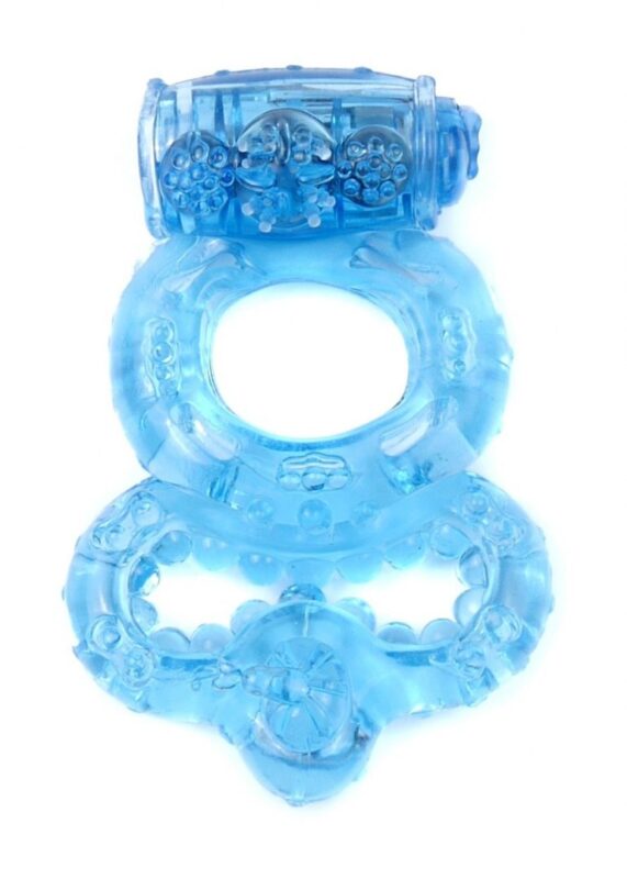 Penis Ring - CockRing - Met Vibratie - Blauw