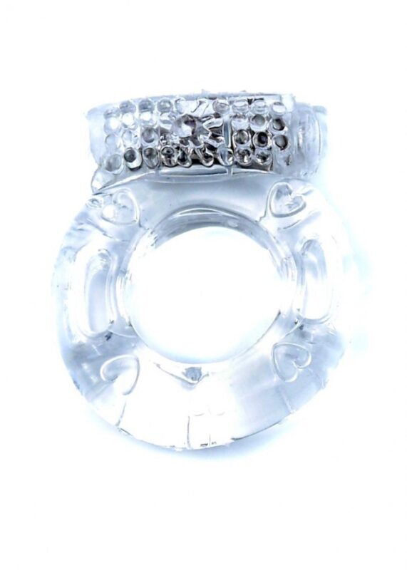 Penis Ring - CockRing - Met Vibratie - Clear