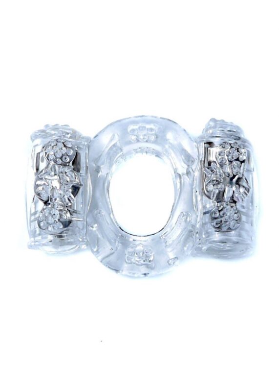 Penis Ring - CockRing - Met Vibratie - Double Clear
