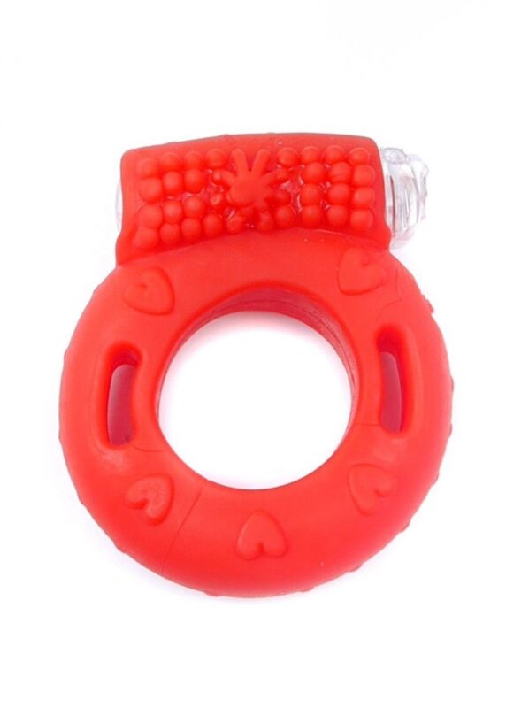 Penis Ring - CockRing - Met Vibratie - Rood
