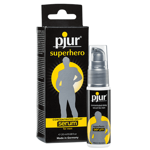 Pjur Superhero Serum 20 ml - CE, Siliconen Vertraagserum