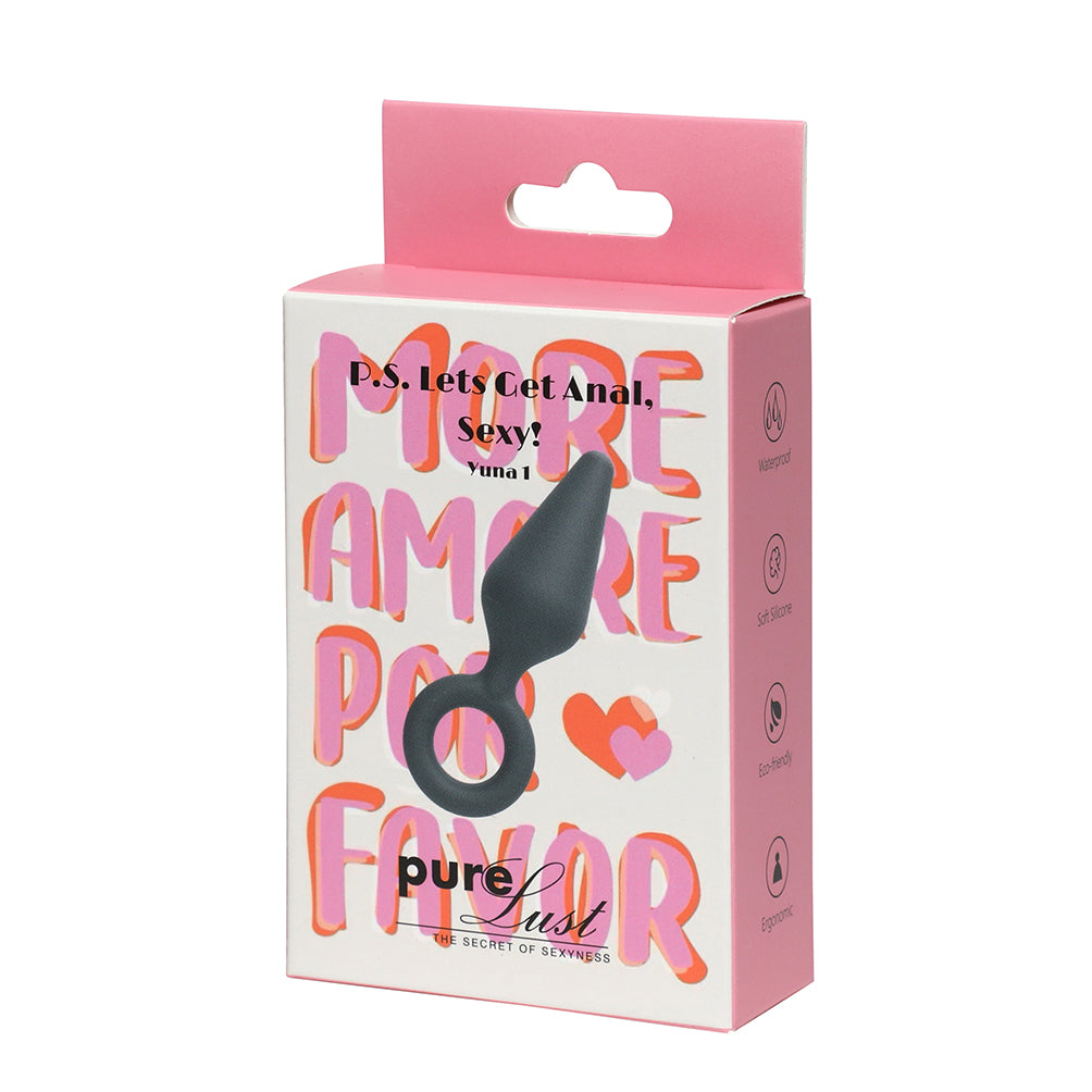 Cone Shape Cock Ring - Black Small