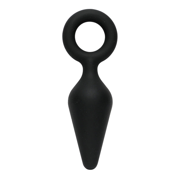 Cone Shape Cock Ring - Black Small