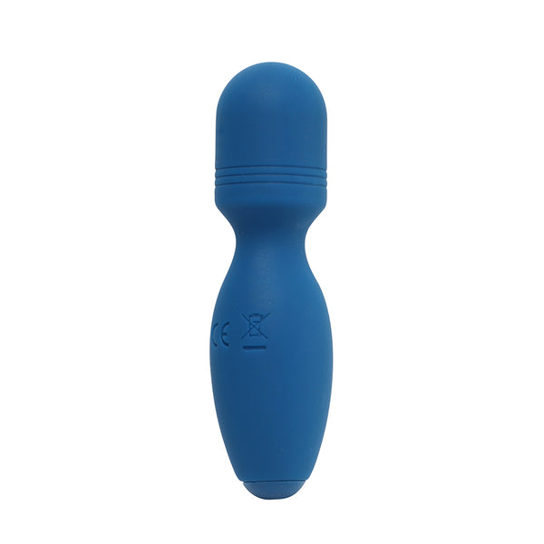 Mini Wand Vibrator - Blue