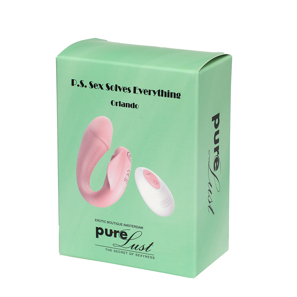 Koppel Vibrator met Afstandsbediening - Lichtroze