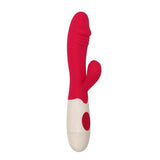 Double Pleasure Battery Vibrator - Roze