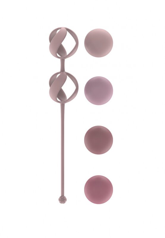 Wisselbare vaginale ballenset Love Story Valkyrie Roze