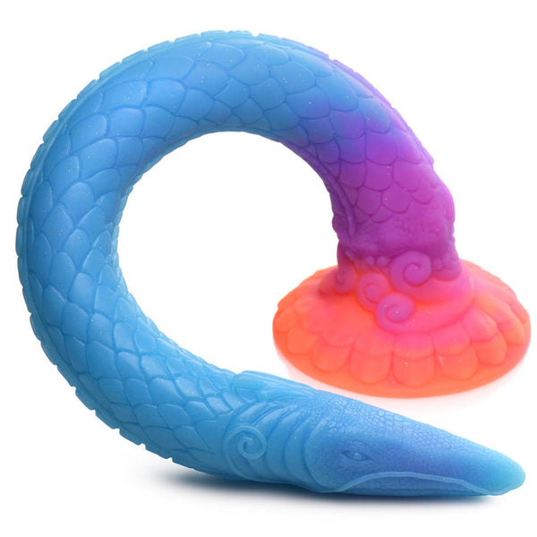Makara Glow-in-the-Dark siliconen slangendildo