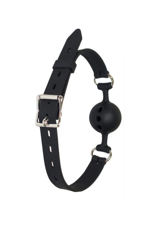 Ball Gag - Parabenen Vrij - BDSM - Bondage - Luxe Verpakking - Party Hard - Charmer - M - Zwart
