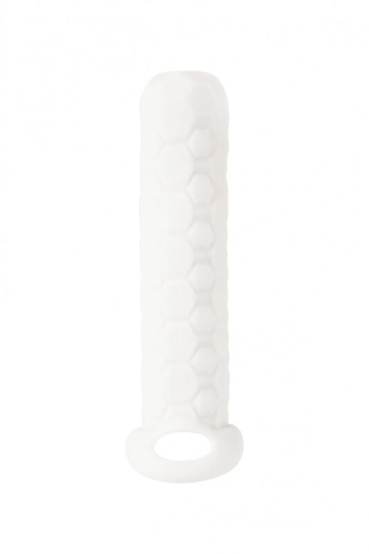 Penis sleeve Homme Long Lichtroze maat: 9 - Wit