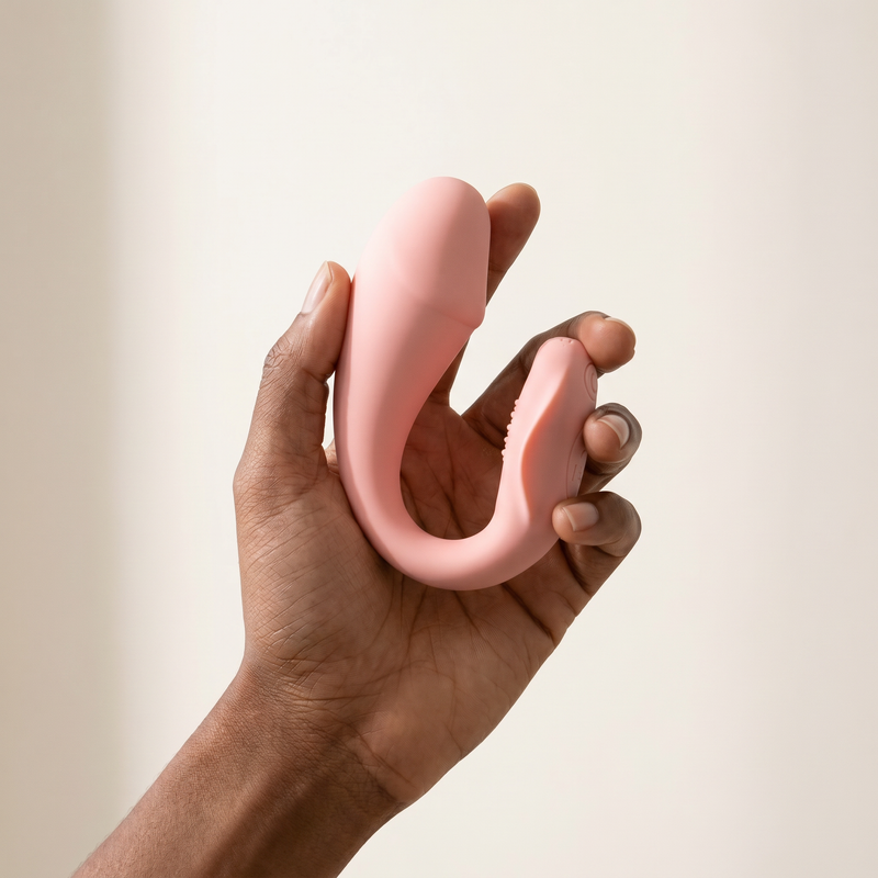 Koppel App-bediening Vibrator - Lichtroze — detail