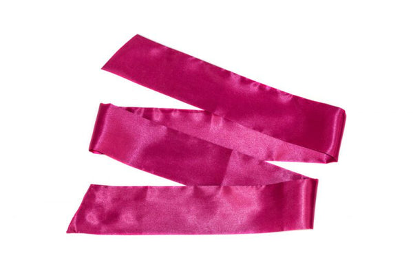 Bondage Lint - Zijde - Huidvriendelijk - 7.5cm breed - 150cm lang - Party Hard - Wink - Roze