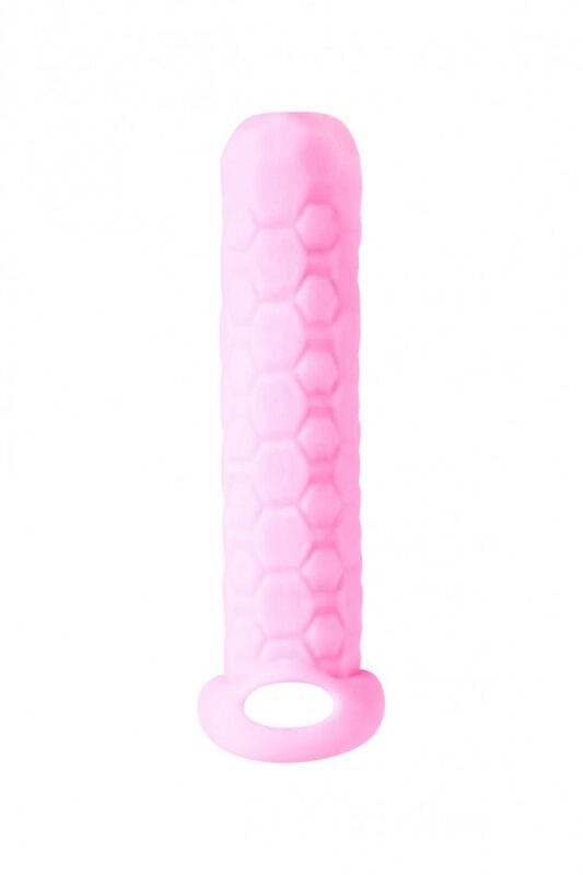 Penis sleeve Homme Long Roze maat: 9-12 cm