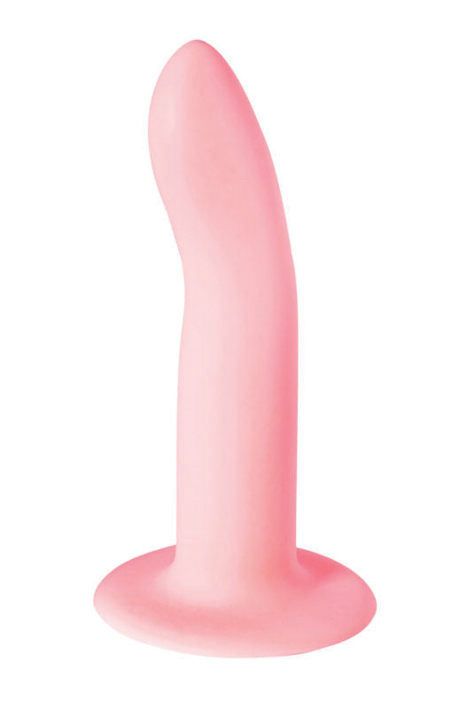 Dildo - Flexibel met G-Spot - Prostaat Stimulator - Flow Stray - 100% Siliconen - Roze