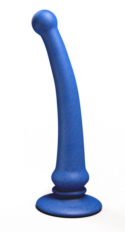 Anaal plug Rapier - Anale stimulator met een glad oppervlak en ronde kop - Lola Toys - BackDoor Edition - Dunne buttplug - Groot - 14cm x 2,5cm - Blauw