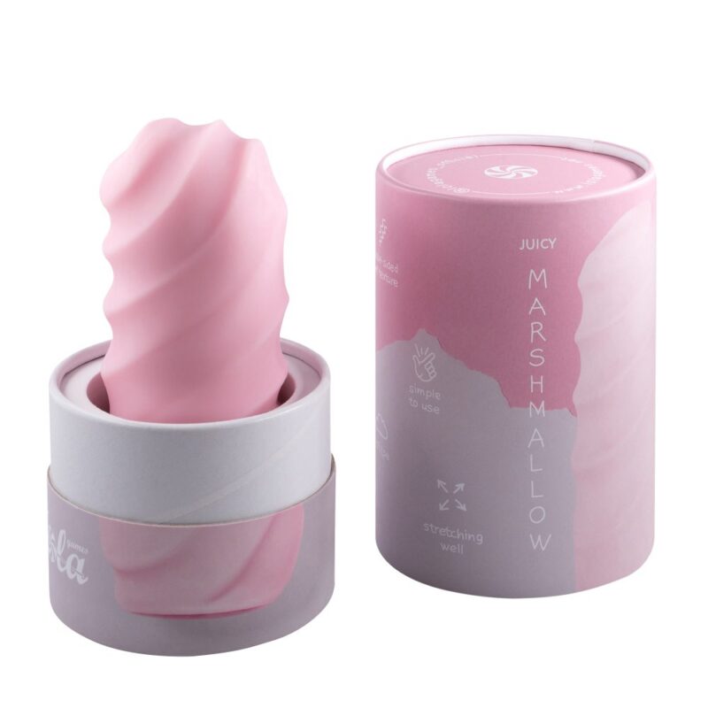Masturbator Marshmallow Maxi Juicy - Roze