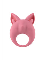 Oplaadbare ring voor clitorisstimulatie MiMi Dieren Kitten Kiki Roze