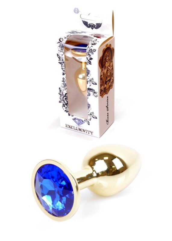 Plug - Jewelery Gold PLUG - Donkerblauw