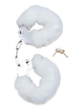 Pluche Handboeien Fetish Furry Cuffs - Wit