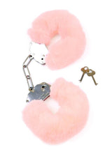 Pluche Handboeien Fetish Furry Cuffs - Lichtroze
