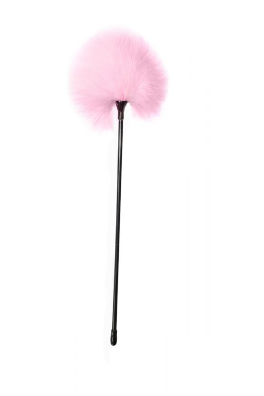 Kietelaar Op Een Stokje - Burlesque - Pluim - Veer - 41 CM - Party Hard - Treasure - Roze