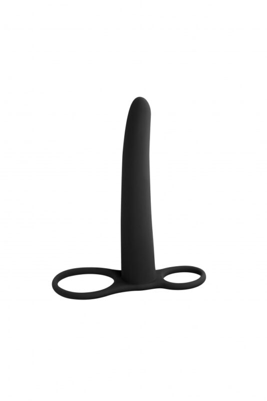 Pure Passion Dubbele Penetratie Gimlet Zwart