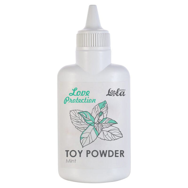 Toy powder - Toy Cleaner - Verzorging seksspeeltjes - Schoonmaken van sexspeeltjes -  Love Protection Mint 30g