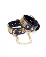 Fetish Handboeien met Diamant - Goud