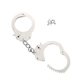 Me You Us Heavy Metal Handcuffs Zilver