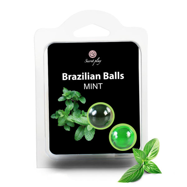 SET 2 BRAZILIAN BALLS MINT